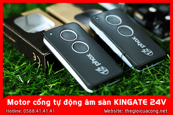 Motor Cổng Tự động âm Sàn KINGATE 24V - An Toàn, Bảo Mật 2026