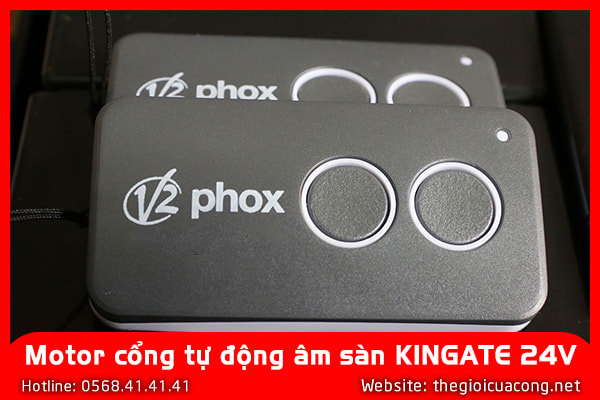 Motor Cổng Tự động âm Sàn KINGATE 24V - An Toàn, Bảo Mật 2026